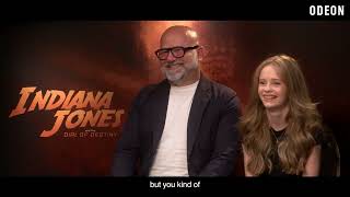 Indiana Jones And The Dial Of Destiny | ODEON meets the cast and crew of Indiana Jones 5
