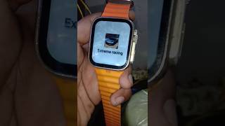 extreme racing t10 ultra smart watch code Live gameplay setting #youtubeshorts #trending #smartwatch