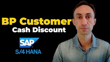Define the gl account for the cash discount given to Customers: SAP S/4 HANA