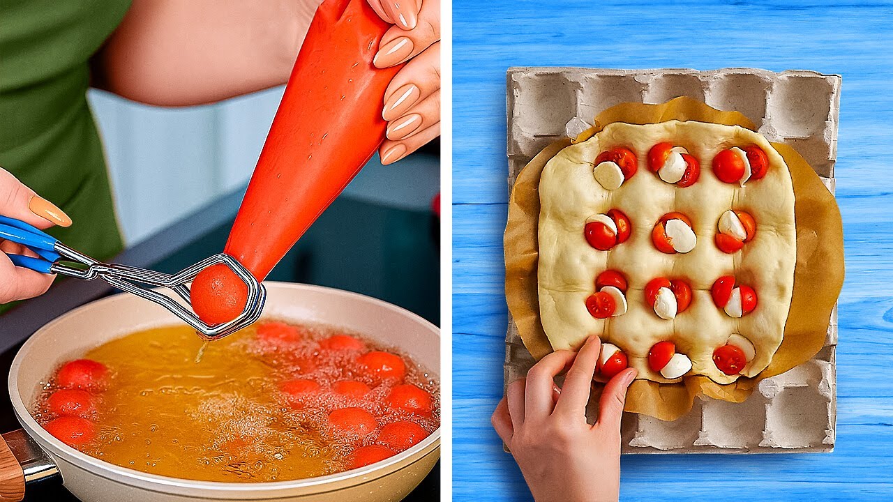 Genius Kitchen Hacks to Save Time When Cooking - YouTube