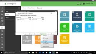 How to Save Report Parameters in NCR Counterpoint   Counterpoint Quick Notes screenshot 3