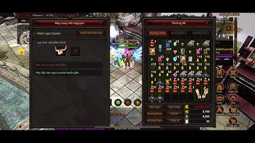 (Gamethuvn) Hướng dẫn gỡ ngọc, khảm ngọc socket, kích phụ trội socket