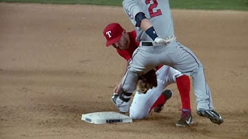 MIN@TEX: Murphy throws out Dozier going for second