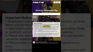 FF REDEEM CODE TODAY | Free Fire Redeem Code 5 April 2026 | Free Rewards & Diamonds #shorts
