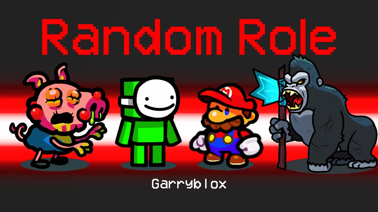 Super RANDOM ROLES Mod in Among Us! (Funny) YouTube