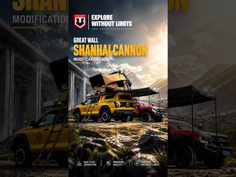 4X4 Offroad Great Wall Shanhai Cannon Modification Solution Car Accessories #4x4australia