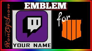 Twitch Emblem - Call Of Duty Bo4