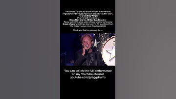 Thumbnail of Gary Wright. 1943-2023 #shorts s