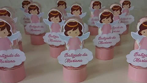 Como fazer lembrancinha para batizado simples?