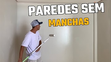 Como Pintar Parede Sem Deixar Manchas
