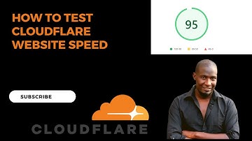 how to test website speed in Cloudflare for free