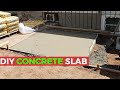 Concrete slab for beginners  handybros 