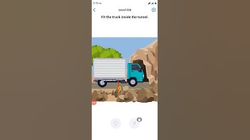 Easy Game Level 566 Fit the truck inside the tunnel