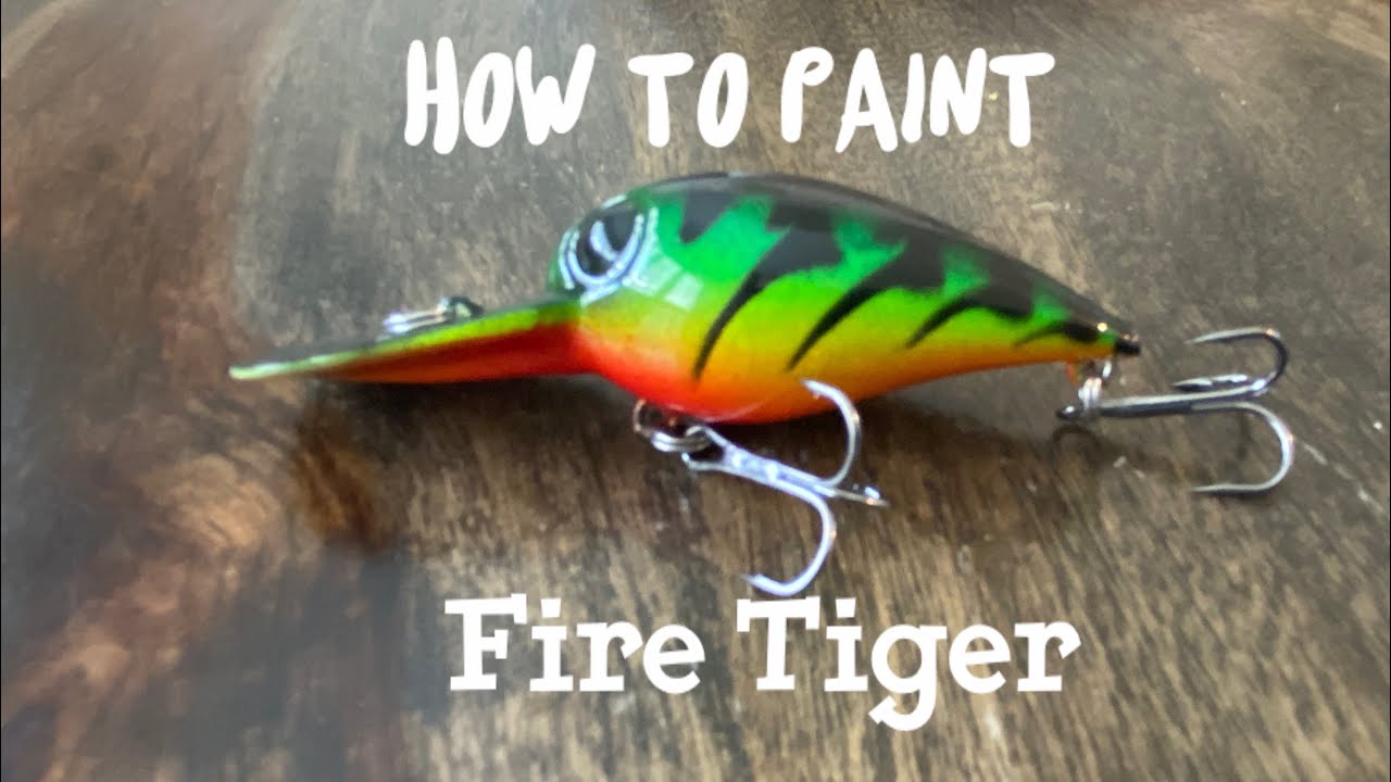 How to paint Fire tiger (EASY) wiggle wart 