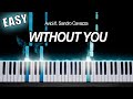 Avicii - Without You ft. Sandro Cavazza - EASY Piano Tutorial by PlutaX