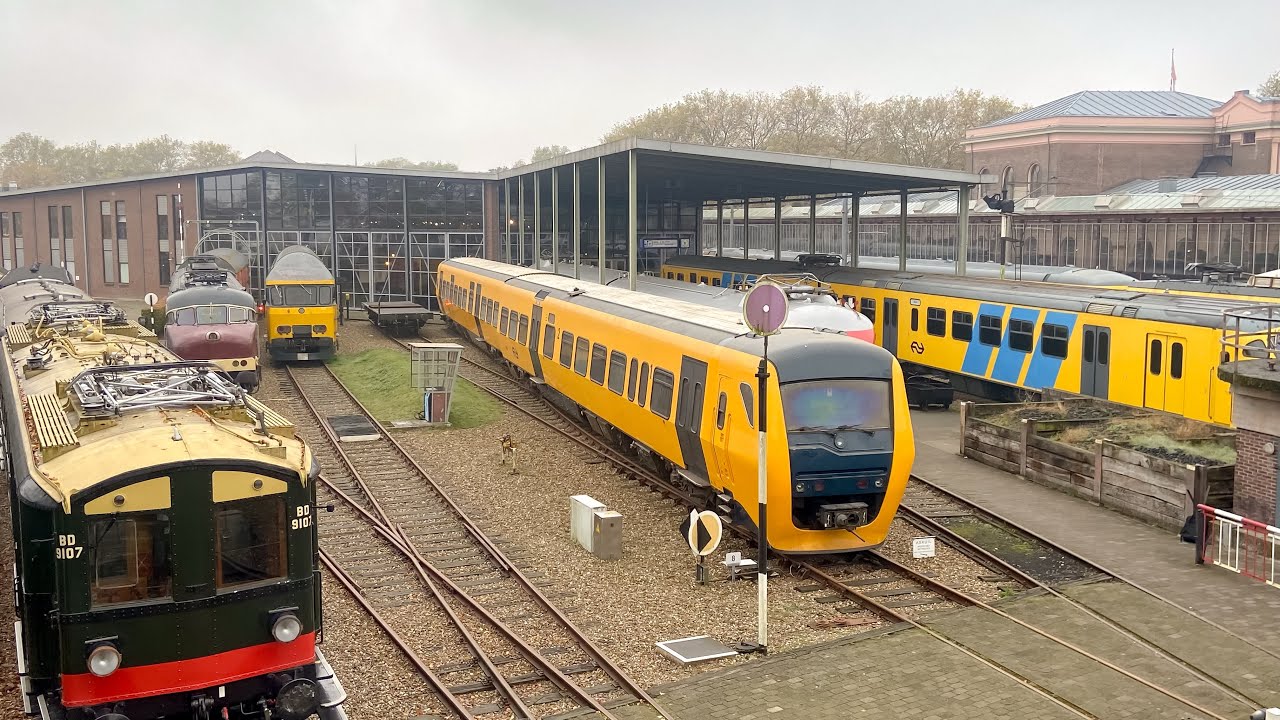 De DM90 BUFFEL is weer terug in het Spoorwegmuseum! Bekijk de Buffel van dichtbij! (With Subtitles)