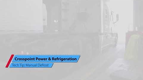 Tech Tip - Manual Defrost