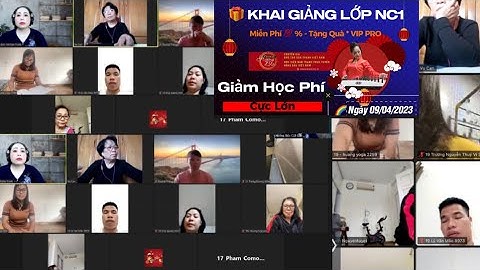 KHAI GIẢNG KHOÁ HỌC ĐÀN TRANH NÂNG CAO 1 - LỚP TẬP THỂ - SÁNG CHỦ NHẬT - NGÀY 09/04/2023 ⏰9h00_11h00