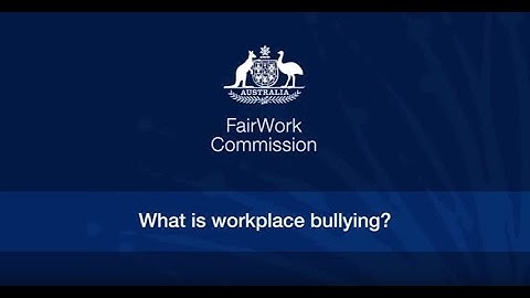 What is workplace bullying?