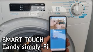 SMART TOUCH Candy | Стиральная машина с NFC и приложение simply-Fi (Eng subs)