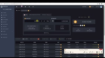 New Bitsler : 300 Satoshi TO 11 BTC SCRIPT 100% WORKING IN 9 MINUTES October 2017