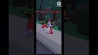 Evolution of my avatar in Yeeps #gtag #vr #animalcompany #yeep #yeepsvr #yeeps #gorillatagvr