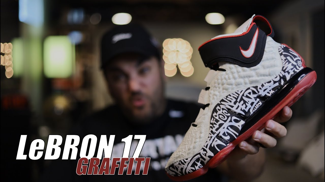 Nike LeBron 17 Graffiti Basketball Shoes