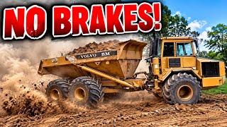 Bubba Dump LOST  BRAKES on a Downhill Haul… This Almost Ended BAD!
