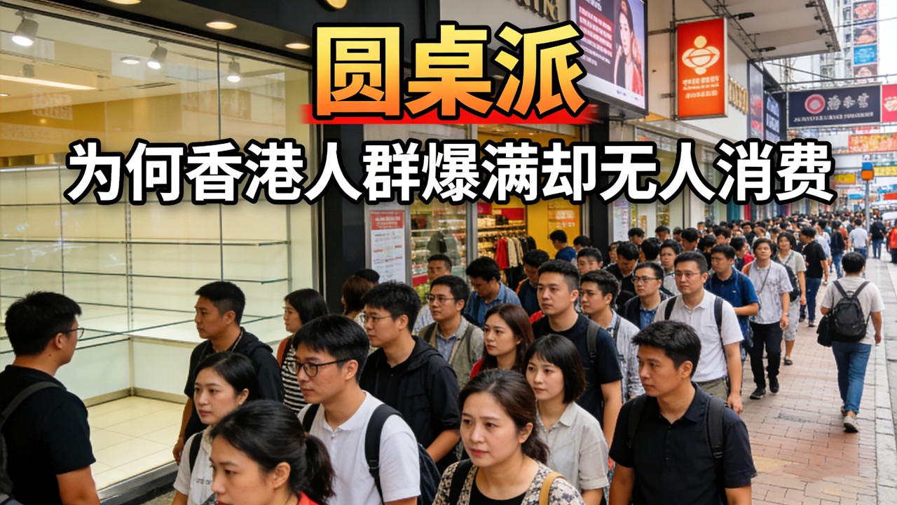 【圆桌派】表面繁荣？香港“人多不消费”现象解析