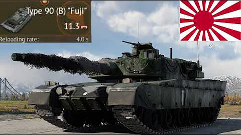 PAY TO WIN 4 Second Reload  (Type 90-B Fuji WarThunder)