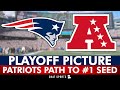 🚨 HUGE Patriots Playoff Picture Update: AFC East Chances, No. 1 Seed Path &amp; More