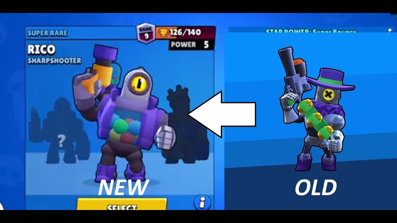 Brawl Stars Ricochet is now Rico! (New Design - New Name ...