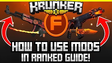 Krunker.io How to Use Mods in RANKED! (GUIDE) EASY