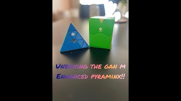 Unboxing The Gan Pyraminx M (Enhanced) - Worth It??