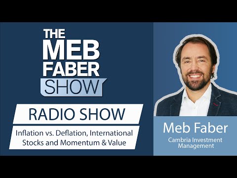 Radio Show – Inflation or Deflation?…Foreign Stocks….Value and Momentum