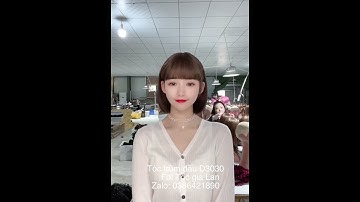 Tocgialan/Tóc giả trùm đầu 250k/ bộ/ Hướng dẫn đội tóc giả/ Tóc giả rẻ đẹp ngắn/Cách đội tóc giả đẹp