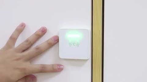 How do  I open a cabinet door with an RFID card？--KR-B Panel