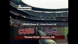 2003 NLDS Game 2 - Cubs at Braves - Wednesday, October 1, 2003 - ESPN