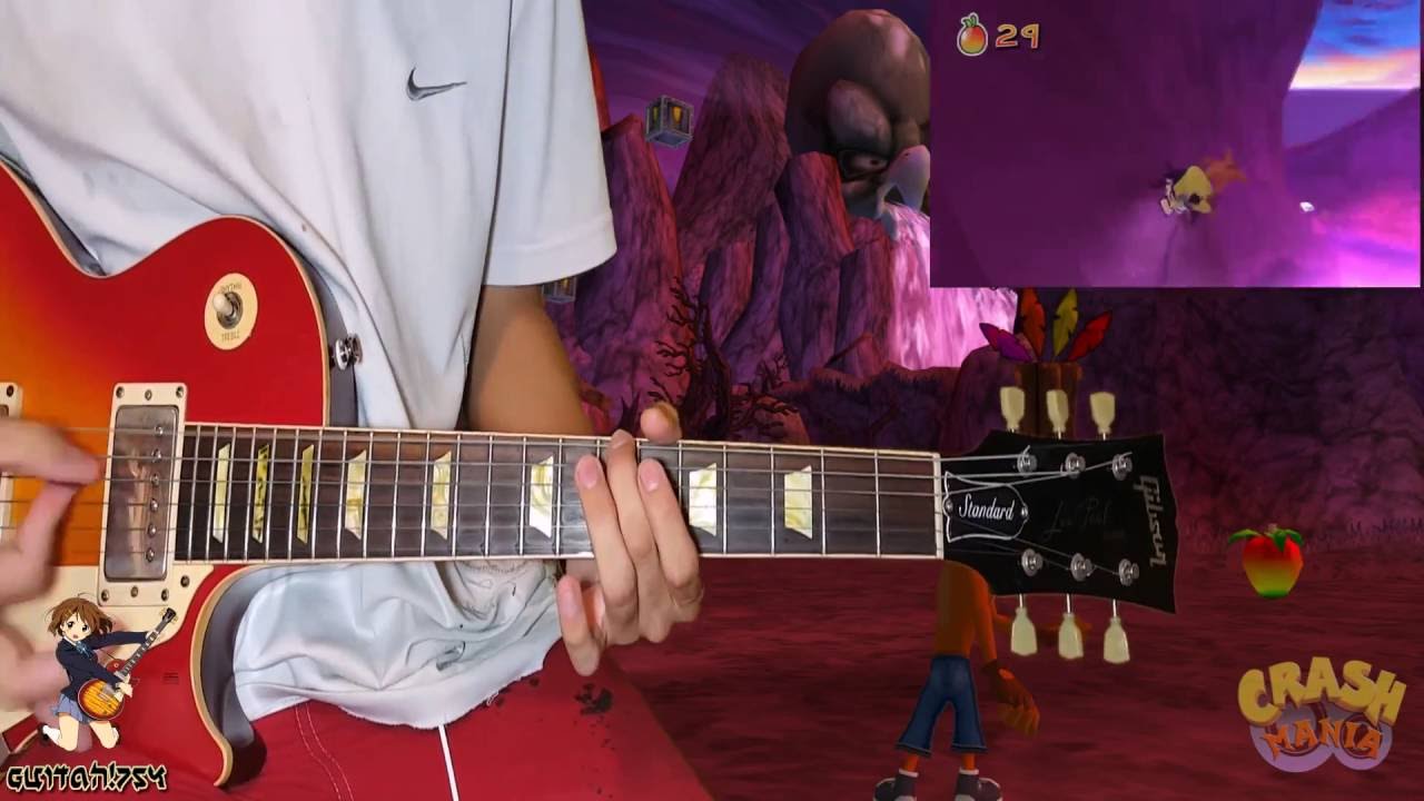 Crash Twinsanity OST -Rockslide Rumble- Guitar Cover [Especial 100 Subs ...