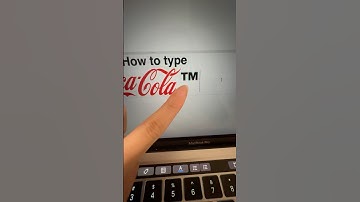 How to type ™ Trademark symbol #macbooktips #macshortcuts #symbols