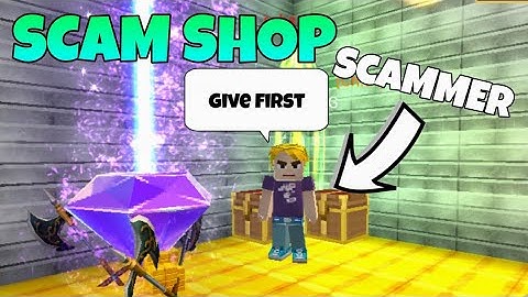 Exposing SCAMMERS in SkyBlock Blockman go