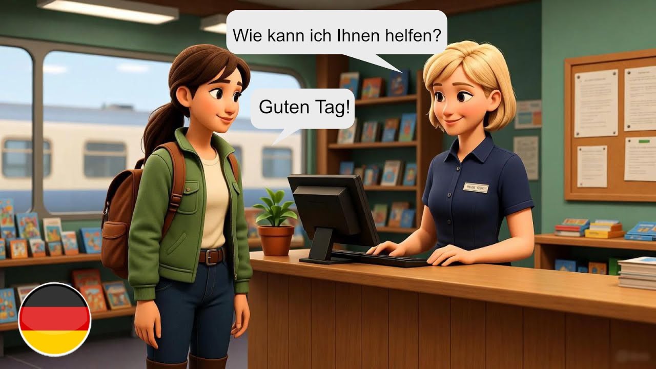 Simple German A1 Conversations for Beginners | Real-Life German dialogues