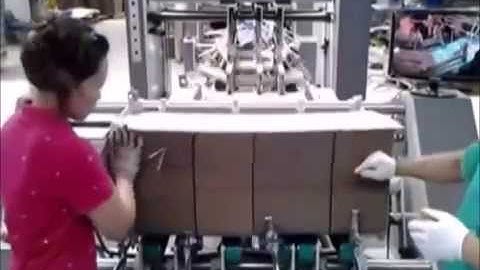 Specialty Folder Gluer DGM Megafold 1450AC - Straight line - for corrugated and microflutes