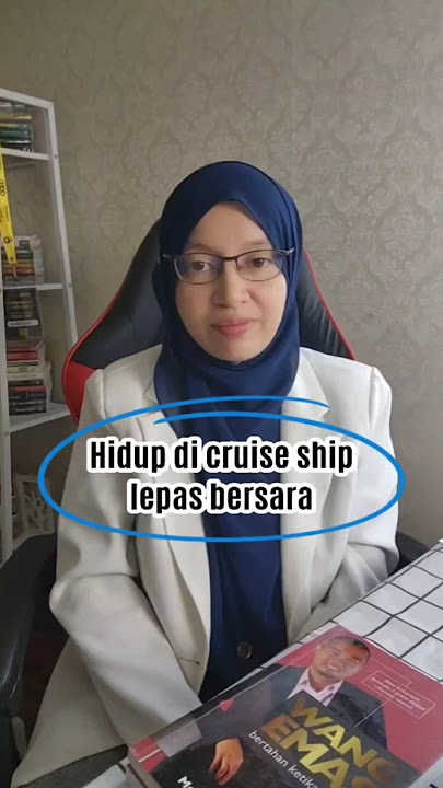 Hidup di cruise ship selepas pencen lebih murah dari rumah persaraan?