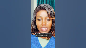 YB2282 Restaurant Jobs 0702622961 Missnyawiragiks Careercoachnyawira Jobvacancieske 