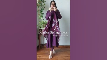 Dupatta styling hack for this festive season #hack #style #styletips #foryou #fyp #snehalmishra