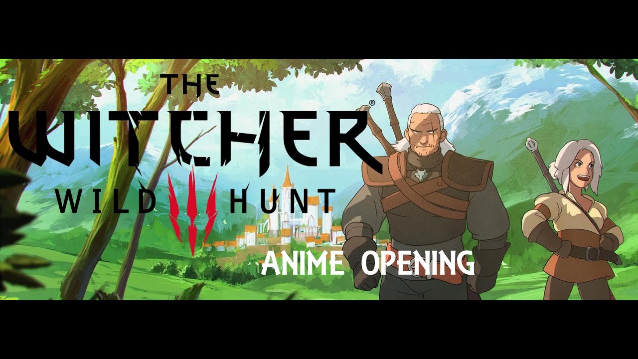 Geralt Anime - Witcher - Pin | TeePublic