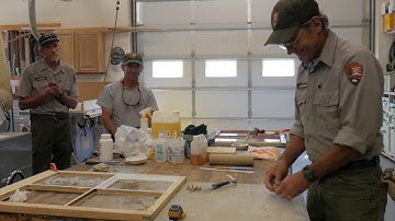 Quick Window Back Bedding Technique w/ Allback Linseed Oil Glazing Putty