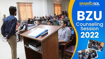 Counseling Session at BZU Computer Engineering Department || Sparko Sol