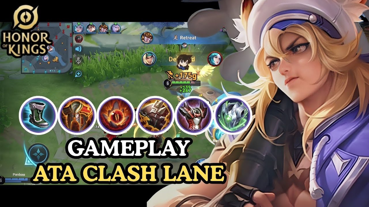 ATA Tank Fighter is OP! Super Tanky, War Initiator – Honor of Kings Gameplay